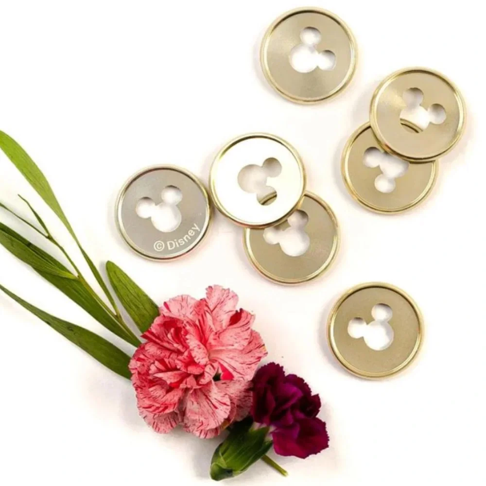 The Happy Planner Mickey Mouse Gold Metal Discs